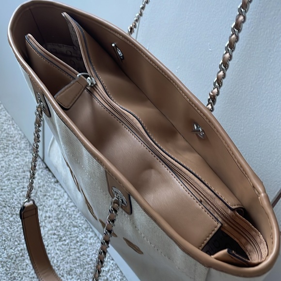 Guess Canvas Tote - Picture 5 of 11